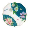 Easy Life Assiete à gateaux VOYAGE TROPICAL> Nature|Services De Table En Porcelaine​