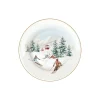 Easy Life Assiette à dessert CHALET> Noël|Services De Table En Porcelaine​