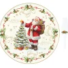 Easy Life Assiette à gâteau avec pelle MAGIC CHRISTMAS> Noël|Services De Table En Porcelaine​