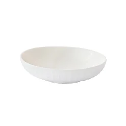 Easy Life Assiette creuse blanc DROPS> Services De Table En Porcelaine​|Drops