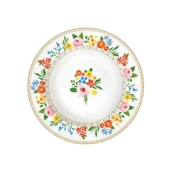 Easy Life Assiette creuse BOHO FLOWERS> Services De Table En Porcelaine​