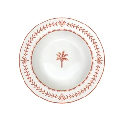 Easy Life Assiette creuse EXOTIC VIBES> Services De Table En Porcelaine​|Exotic Vibes