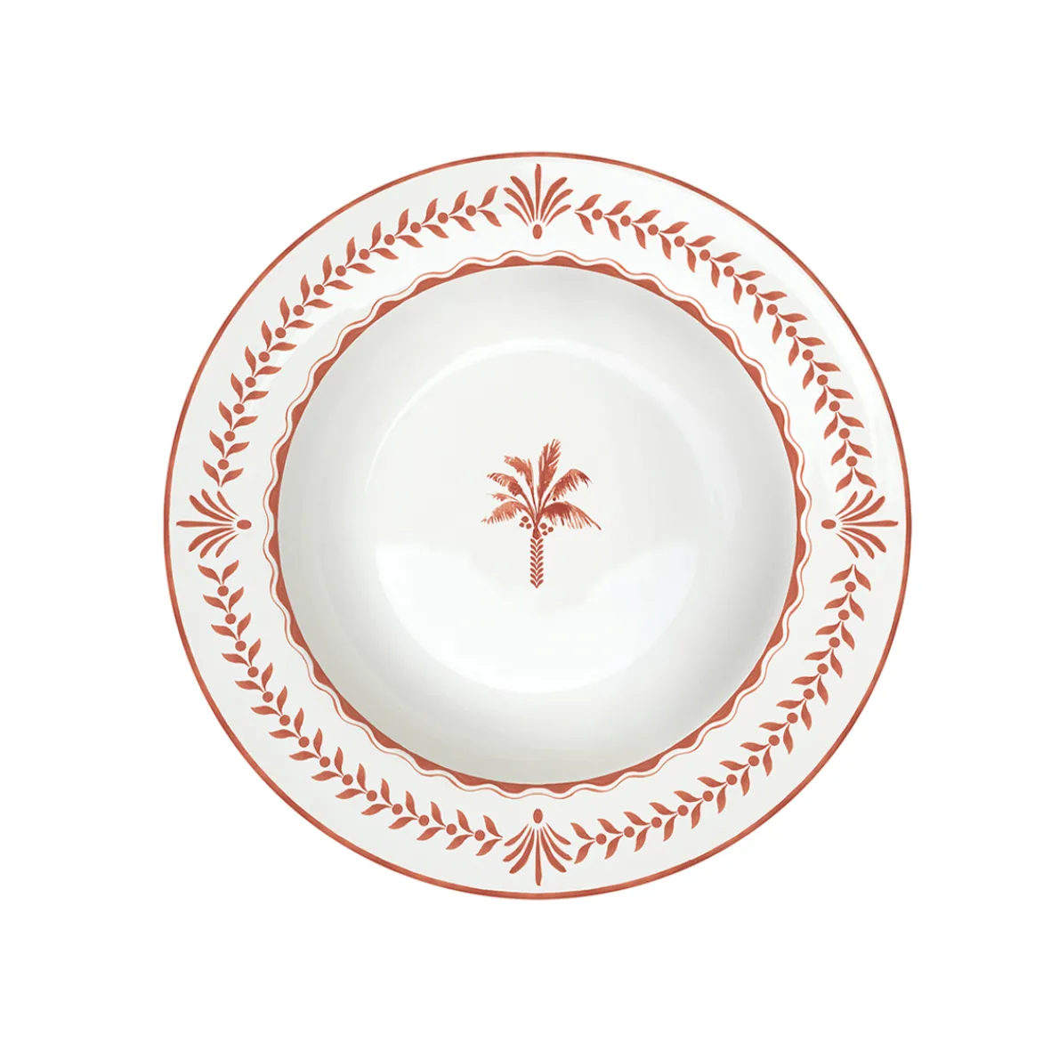 Easy Life Assiette creuse EXOTIC VIBES> Services De Table En Porcelaine|Exotic Vibes