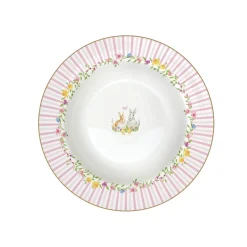 Easy Life Assiette creuse HAPPY EASTER> Services De Table En Porcelaine​|Happy Easter