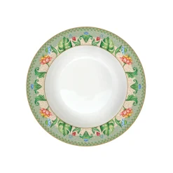 Easy Life Assiette creuse JUNGLE VIBES> Services De Table En Porcelaine​|Jungle Vibes