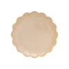 Easy Life Assiette dessert beige FLEURI> Services De Table En Porcelaine​|Fleuri