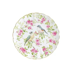 Easy Life Assiette àdessert SPRING TIME> Romantique|Services De Table En Porcelaine
