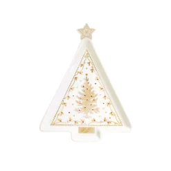 Easy Life Assiette en forme de sapin CHRISTMAS LIGHTs> Noël|Services De Table En Porcelaine