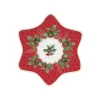 Easy Life Assiette en forme d’étoile CHRISTMAS BERRIES> Noël|Services De Table En Porcelaine​