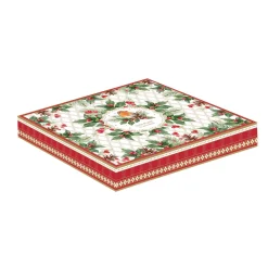 Easy Life Assiette en forme d’étoile CHRISTMAS BERRIES> Noël|Services De Table En Porcelaine​