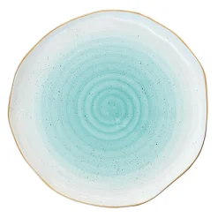 Easy Life Assiette en porcelaine Ø 26 cm GREEN> Moderne|Services De Table En Porcelaine​