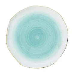 Easy Life Assiette en porcelaine Ø 19 cm GREEN> Moderne|Services De Table En Porcelaine​