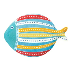 Easy Life Assiette en porcelaine de 31×21,5cm SEA FRIENDS – versColor 2> Services De Table En Porcelaine​|Sea Friends