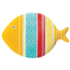 Easy Life Assiette en porcelaine de 31×21,5cm SEA FRIENDS – versColor 4> Services De Table En Porcelaine​|Sea Friends