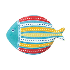 Easy Life Assiette en porcelaine de 30x7cm SEA FRIENDS – versColor 1><noscript><img width=