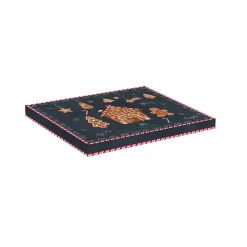 Easy Life Assiette forme 21 x 25,5 cm GINGERBREAD> Noël|Gingerbread