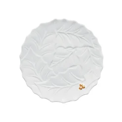 Easy Life Assiette HOLLY & BERRIES WHITE> Noël|Services De Table En Porcelaine