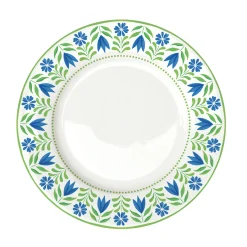 Easy Life Assiette plate FLOWERS GARDEN> Services De Table En Porcelaine|Flowers Garden