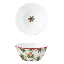 Easy Life Bol Ø 23 cm CHRISTMAS BERRIES> Noël|Services De Table En Porcelaine