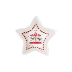 Easy Life Bol à motif étoilé CHRISTMAS WONDERLAND> Noël|Services De Table En Porcelaine