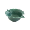 Easy Life Bol en porcelaine 21×16 cm en forme de feuille TROPICAL LEAVES GREEN> Moderne|Services De Table En Porcelaine​