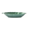 Easy Life Bol feuille en porcelaine 30×13 cm TROPICAL LEAVES GREEN> Moderne|Services De Table En Porcelaine​