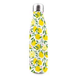 Easy Life Bouteille isotherme de 500 ml dans un coffret cadeau Lemons> Bouteille Isotherme