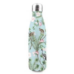 Easy Life Bouteille isotherme de 500 ml dans un coffret cadeauTROPICAL> Bouteille Isotherme