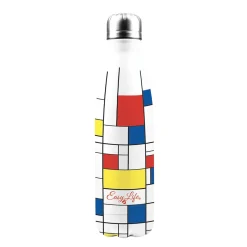 Easy Life Bouteille isotherme de 500 ml Mondrian> Bouteille Isotherme