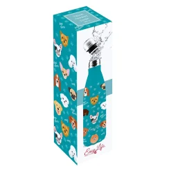 Easy Life Bouteille thermos de 500 ml THE DOGS> Bouteille Isotherme