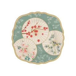 Easy Life Coffret 1 assiette festonne ORIENTAL DREAMS> Ethnique|Services De Table En Porcelaine