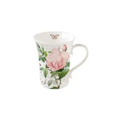 Easy Life Coffret 1 Mug 360 ml En Porcelaine JARDIN BOTANIQUE> Romantique|Petit Dejeuner