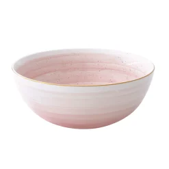 Easy Life Coffret de 2 bols en porcelaine Ø 22 cm PINK> Moderne|Services De Table En Porcelaine​
