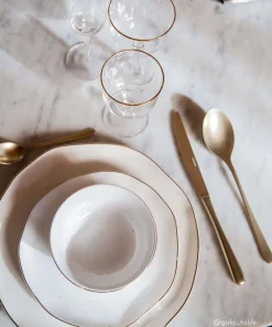 Easy Life Coffret de 6 bols en porcelaine Ø 12 cm A WHITE><noscript><img width=