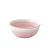 Easy Life Coffret de 6 bols en porcelaine Ø 9,5 cm PINK> Moderne|Services De Table En Porcelaine​