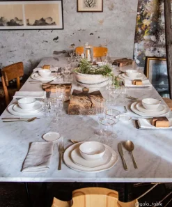 Easy Life Coffret de 4 bols en porcelaine Ø15 cm WHITE> Moderne|Services De Table En Porcelaine​