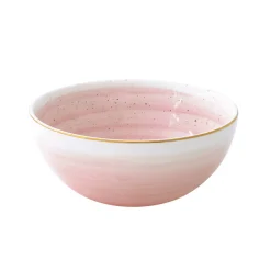 Easy Life Coffret de 6 bols en porcelaine Ø 15 cm PINK> Moderne|Services De Table En Porcelaine