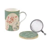 Easy Life Coffret tisaniere en porcelaine avec filtre inox ORIENTAL DREAMS> Ethnique|Petit Dejeuner