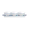 Easy Life Ensemble apéritif avec 3 bols SARDINE’S PARTY> Maritime|Services De Table En Porcelaine​