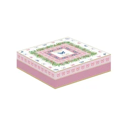 Easy Life Ensemble apéritif avec 5 bols et un plateau SPRING PARADE> Romantique|Services De Table En Porcelaine​