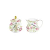 Easy Life Ensemble avec pot à lait et sucrier SPRING TIME> Romantique|Petit Dejeuner