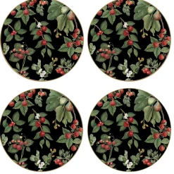 Easy Life Ensemble de 4 assiettes à dessert ORCHARD> Nature|Services De Table En Porcelaine