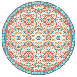 Easy Life Ensemble de 6 assiettes en porcelaine de Ø19 cm chacune> Services De Table En Porcelaine​