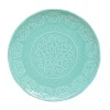 Easy Life Ensemble de 6 assiettes en porcelaine de Ø 26,5 cm AQUA> Moderne|Services De Table En Porcelaine​