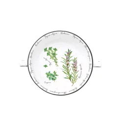 Easy Life Ensemble de 6 bols avec poignées en porcelaine Ø 12 cm HERBARIUM> Quotidienne|Services De Table En Porcelaine​