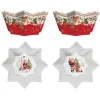 Easy Life Ensemble de 2 bols CHRISTMAS MEMORIES> Noël|Services De Table En Porcelaine​