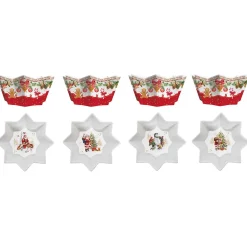 Easy Life Ensemble de 4 bols CHRISTMAS MEMORIES> Noël|Services De Table En Porcelaine​