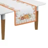 Easy Life Ensemble de 2 chemins de table 45 x 140 cm HARVEST> Services De Table En Porcelaine​|Harvest