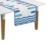 Easy Life ensemble de 2 chemins de table SARDINE’S PARTY> Maritime|Services De Table En Porcelaine​