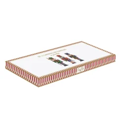 Easy Life Ensemble de 6 décorations en porcelaine pour sapin de Noël NUTCRACKER> Noël|Nutcrackers